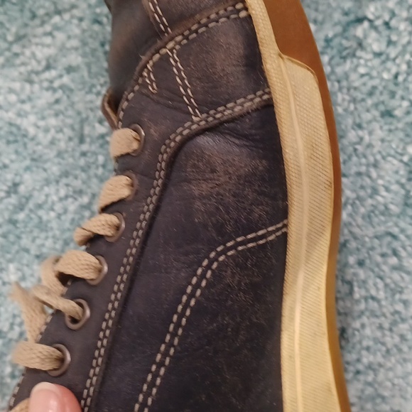 COLE HAAN Men's Blue Leather Sneakers size 9 M - Picture 10 of 16